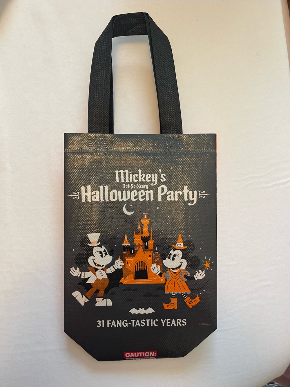 2026 Mickey’s Not So Scary Halloween Party Treat bag